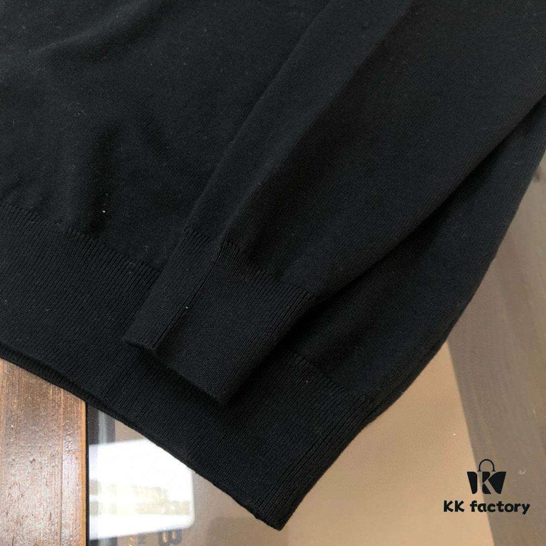 STONE ISLAND Men's Casual Knit Pullover Sweater – Exclusive New Arrival, High-End Custom Design, Urban Style, Classic Minimalist Round Neck Base Layer