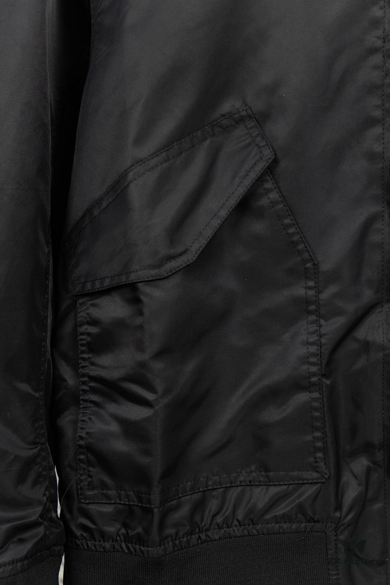 VALENTINO GARAVANI VLogo Signature Men's Bomber Pilot Jacket with Relaxed Shoulder and Tailored Short Fit