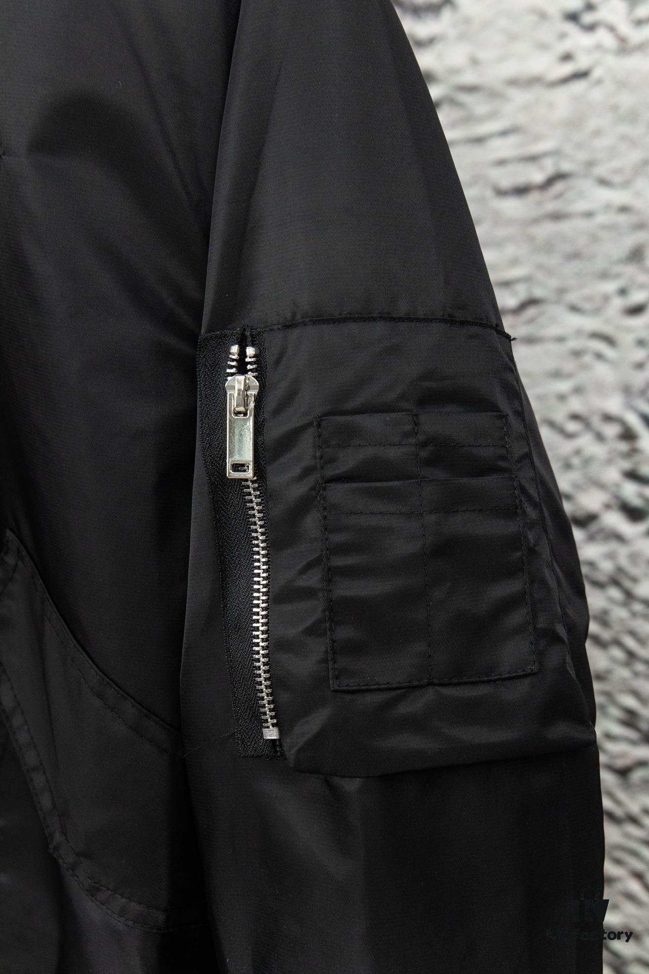 VALENTINO GARAVANI VLogo Signature Men's Bomber Pilot Jacket with Relaxed Shoulder and Tailored Short Fit