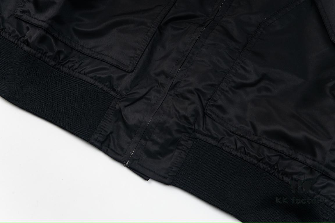 VALENTINO GARAVANI VLogo Signature Men's Bomber Jacket - Pilot Style with Drop Shoulder Design