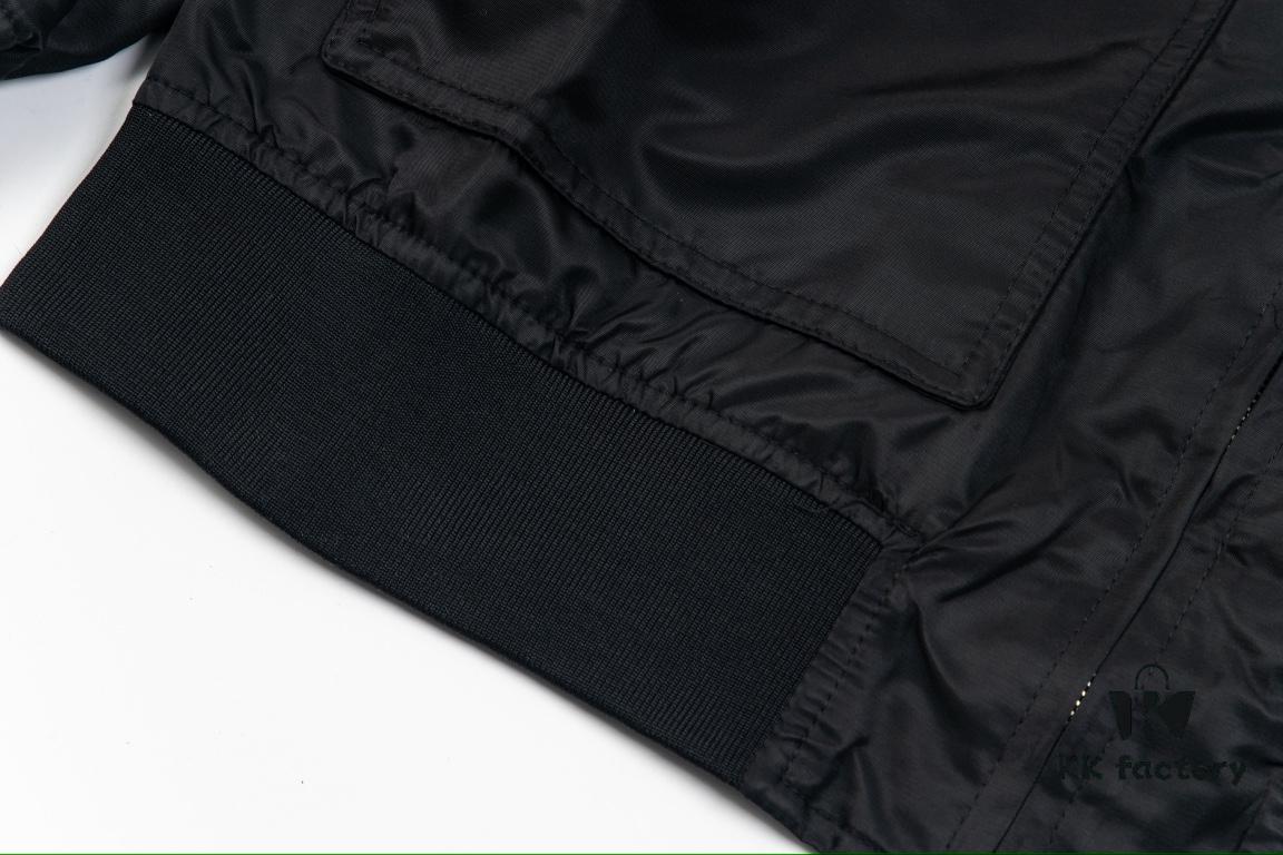 VALENTINO GARAVANI VLogo Signature Men's Bomber Jacket - Pilot Style with Drop Shoulder Design