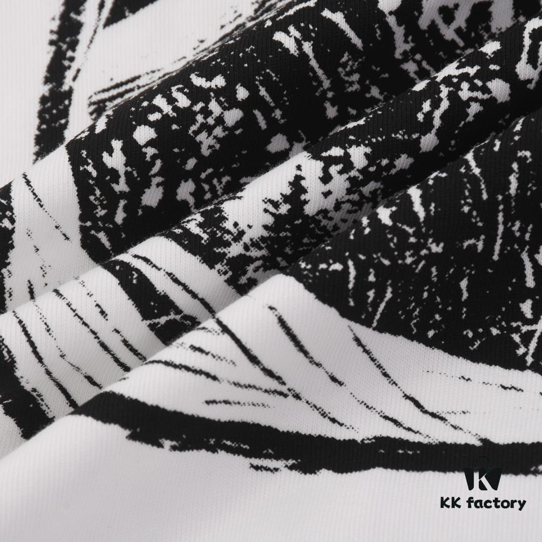 Valentino Inspired Classic Logo Artwork Solid Color Print T-Shirt, Premium Quality Fabric, Unisex Fashion Essential