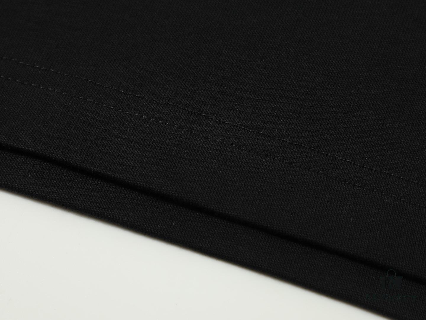 VALENTINO New 3D Thick Cotton T-Shirt with Flocked Print