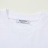 VALENTINO New 3D Thick Cotton T-Shirt with Flocked Print