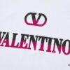 VALENTINO New 3D Thick Cotton T-Shirt with Flocked Print