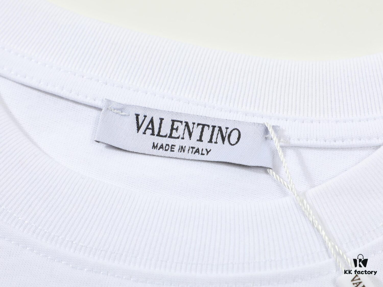 VALENTINO New 3D Thick Print Short Sleeve T-Shirt