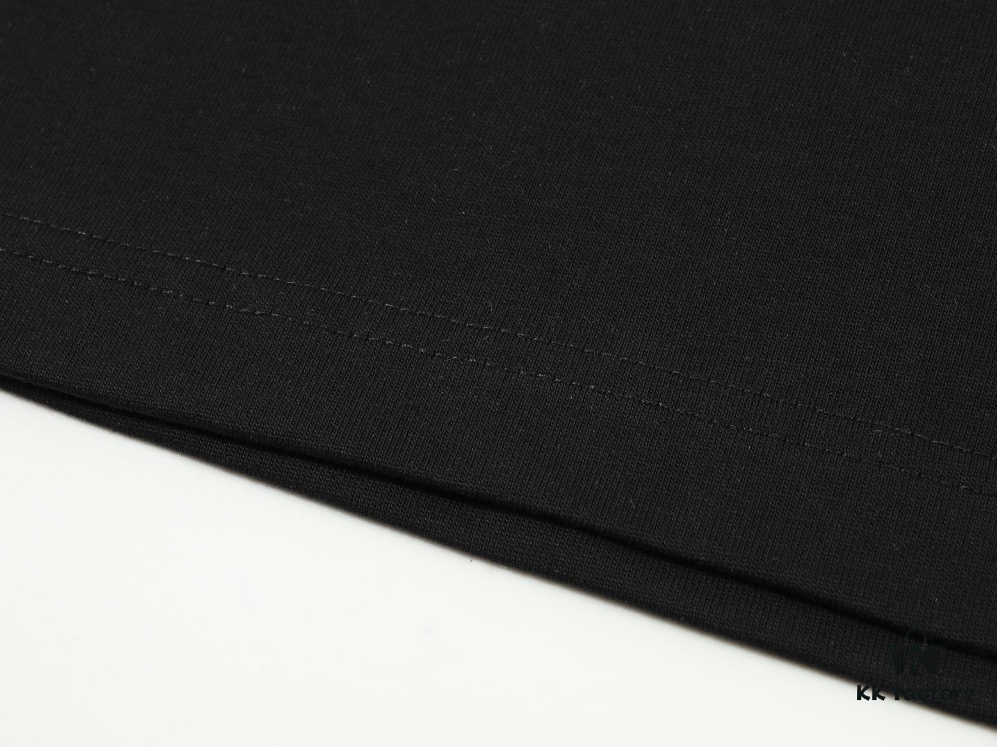 VALENTINO New 3D Thick Print Short Sleeve T-Shirt