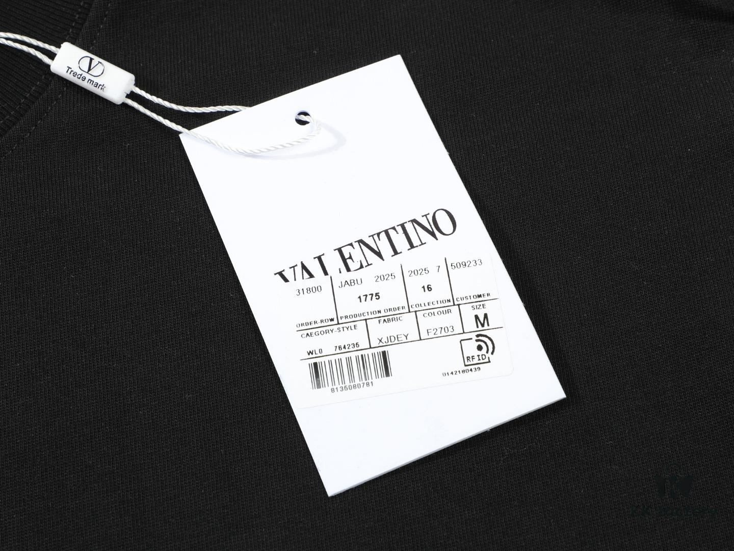 VALENTINO New 3D Printed Short Sleeve T-Shirt