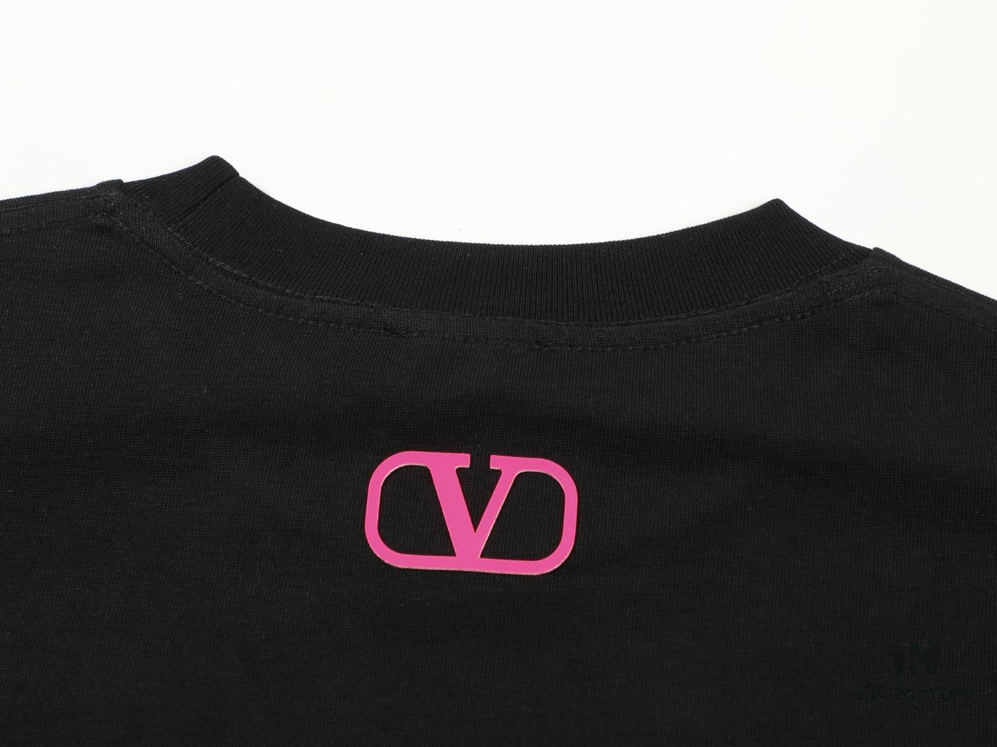 VALENTINO New 3D Printed Short-Sleeve T-Shirt