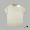 VALENTINO Home 25SS Spring Collection New Arrival Flocked Letter Print Short Sleeve T-Shirt