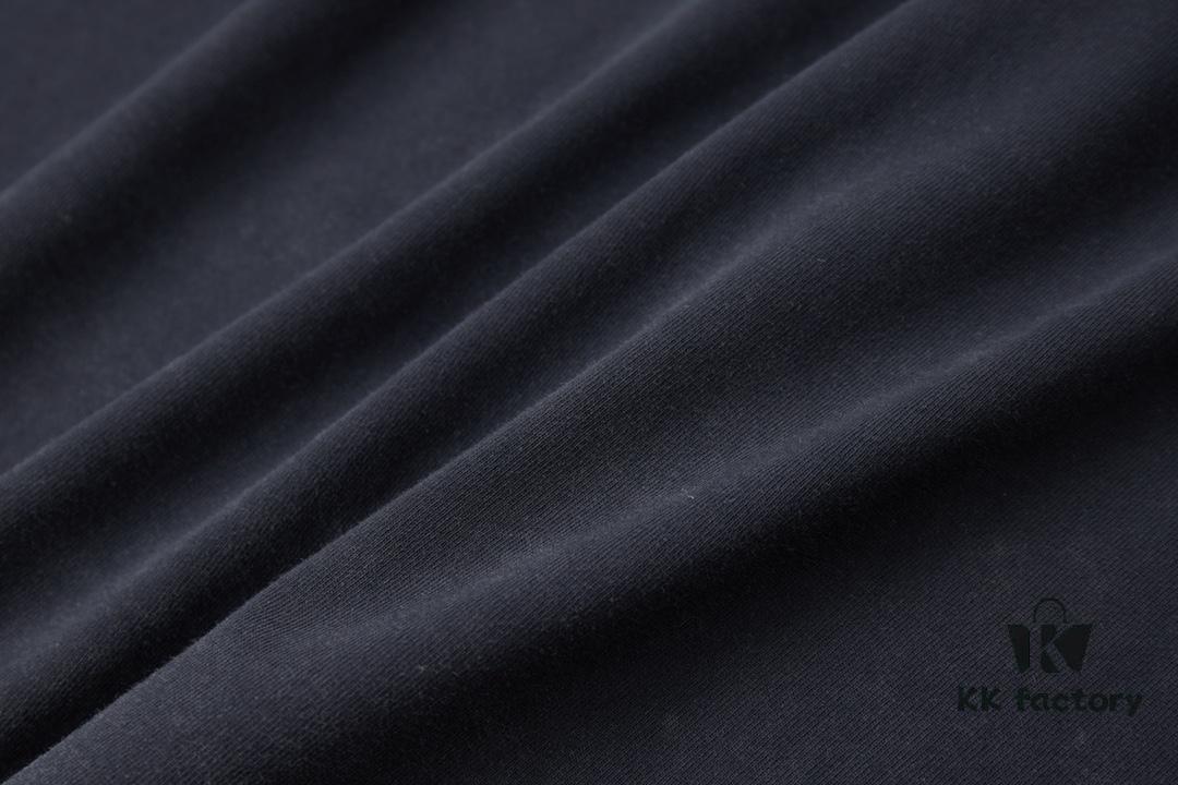 VAL'ENTINO Hua Jia 25SS Spring Collection Flocked Letter Print Short Sleeve T-Shirt