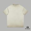 VAL*NTINO Hua Jia 25SS Spring Collection Flocked Letter Print Short Sleeve T-Shirt