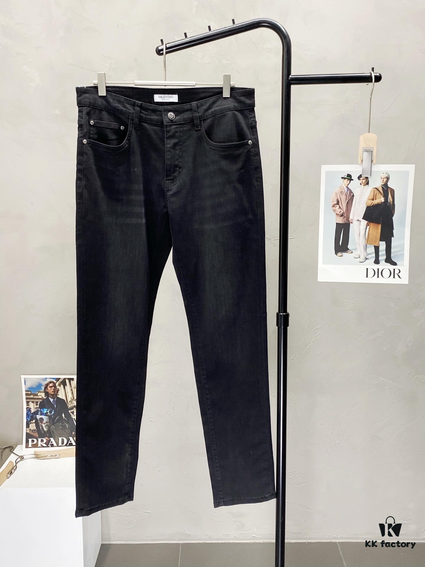 VALENTINO Valentino Exclusive New Arrival Casual Jeans - High-End Version