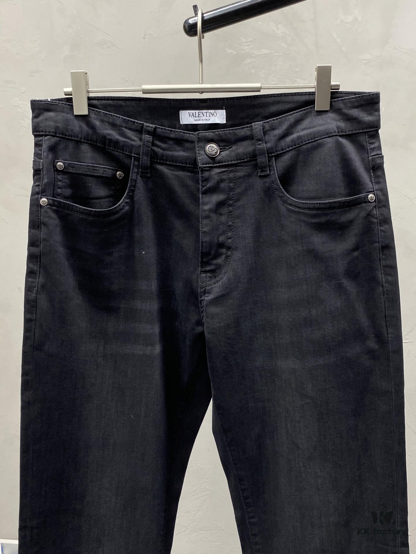 VALENTINO Valentino Exclusive New Arrival Casual Jeans - High-End Version