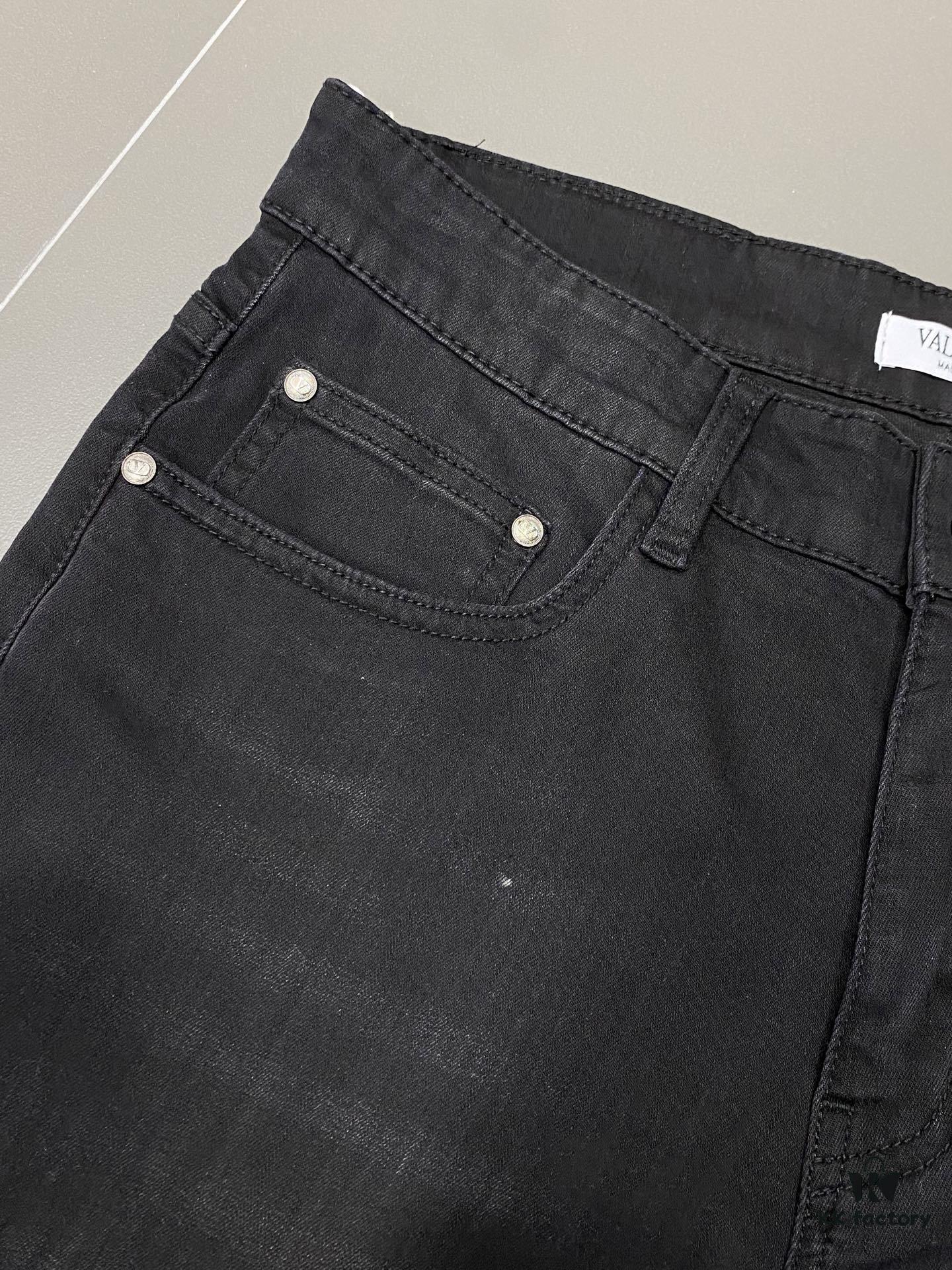 VALENTINO Valentino Exclusive New Arrival Casual Jeans - High-End Version