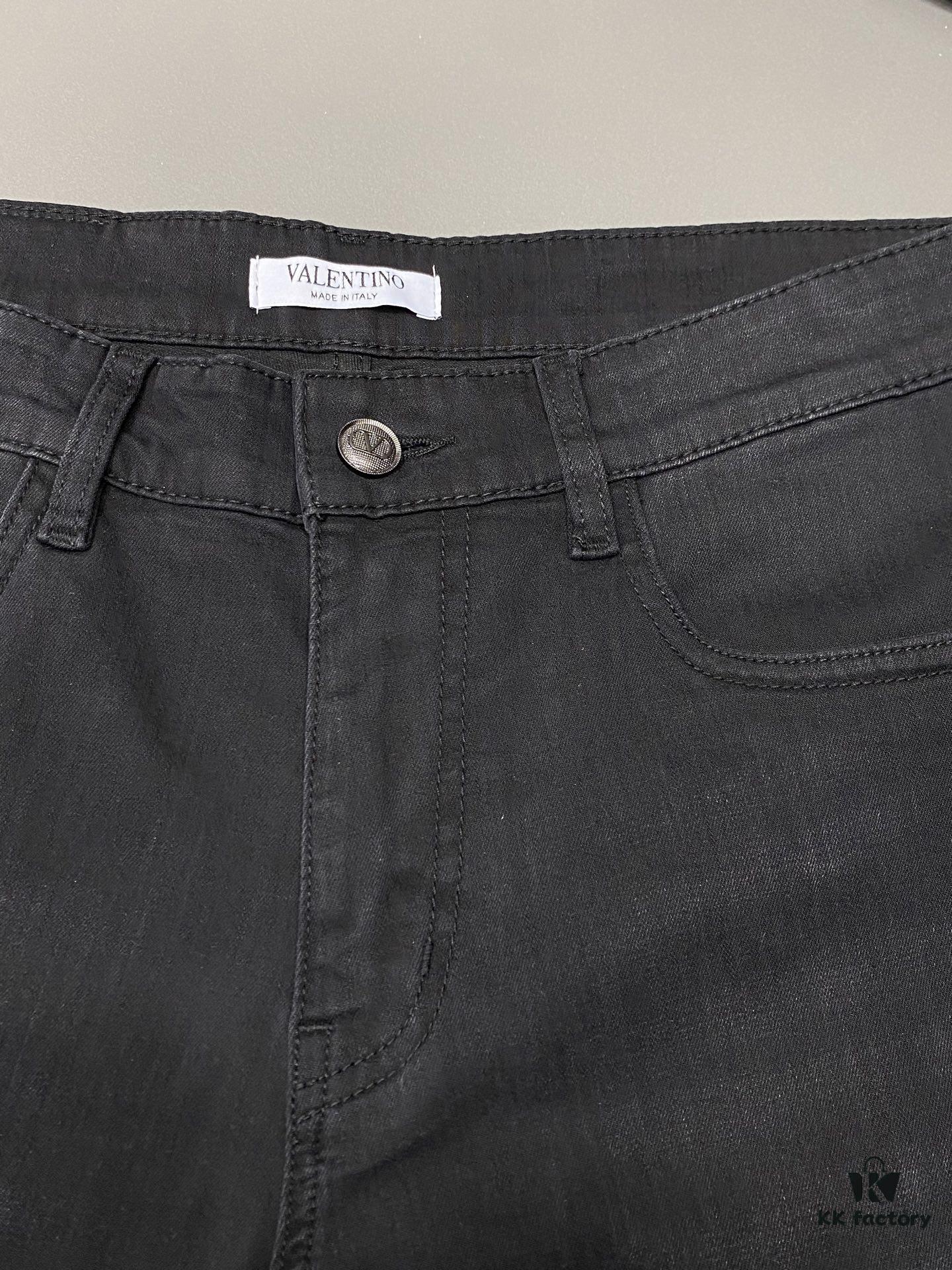 VALENTINO Valentino Exclusive New Arrival Casual Jeans - High-End Version