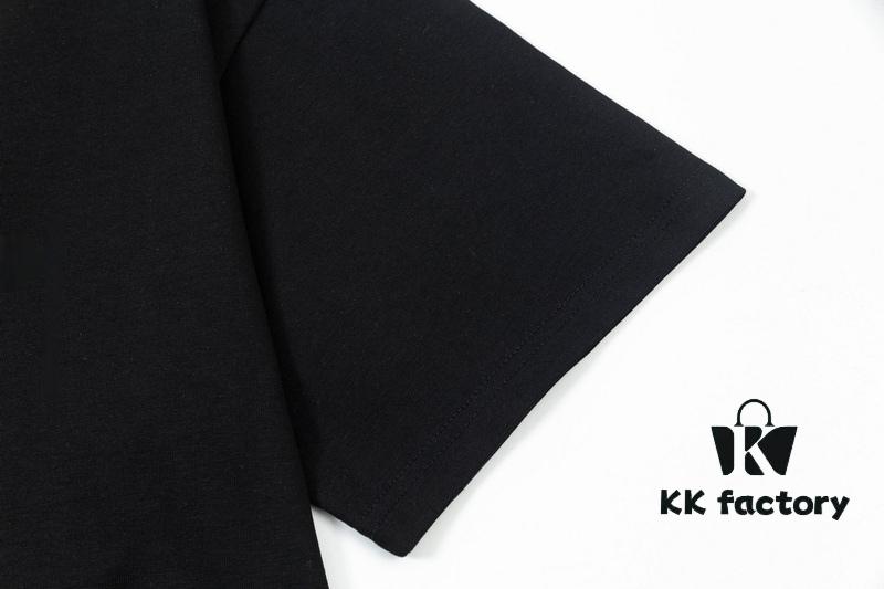 Valentino Unisex Casual Fashion Short-Sleeve T-Shirt with Logo Print