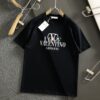 Valentino 2025 Latest Print Short Sleeve T-Shirt, High-Quality Cabinet Original Order, Top-Tier Craftsmanship with Imported Fabric