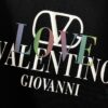 Valentino 2025 Latest Print Short Sleeve T-Shirt, High-Quality Cabinet Original Order, Top-Tier Craftsmanship with Imported Fabric