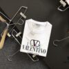 Valentino 2025 Latest Print Short Sleeve T-Shirt, High-Quality Cabinet Original Order, Top-Tier Craftsmanship with Imported Fabric