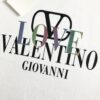 Valentino 2025 Latest Print Short Sleeve T-Shirt, High-Quality Cabinet Original Order, Top-Tier Craftsmanship with Imported Fabric