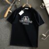 Valentino 2025 Latest Print Short Sleeve T-Shirt, High-Quality Cabinet Original Order, Top-Tier Craftsmanship with Imported Fabric