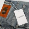 Valentino - 2024 New Arrival Straight-Leg Denim Jeans, Latest Luxury Collection, Imported Italian Denim Fabric