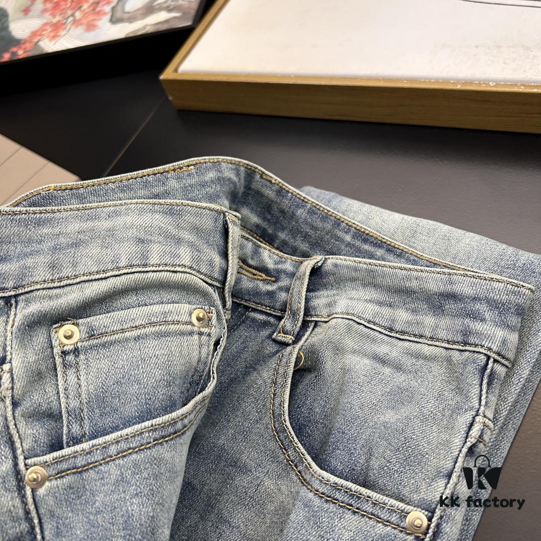 VALE24 Men's Jeans - Timeless Style, 3D Fit, Premium Denim Cotton Fabric