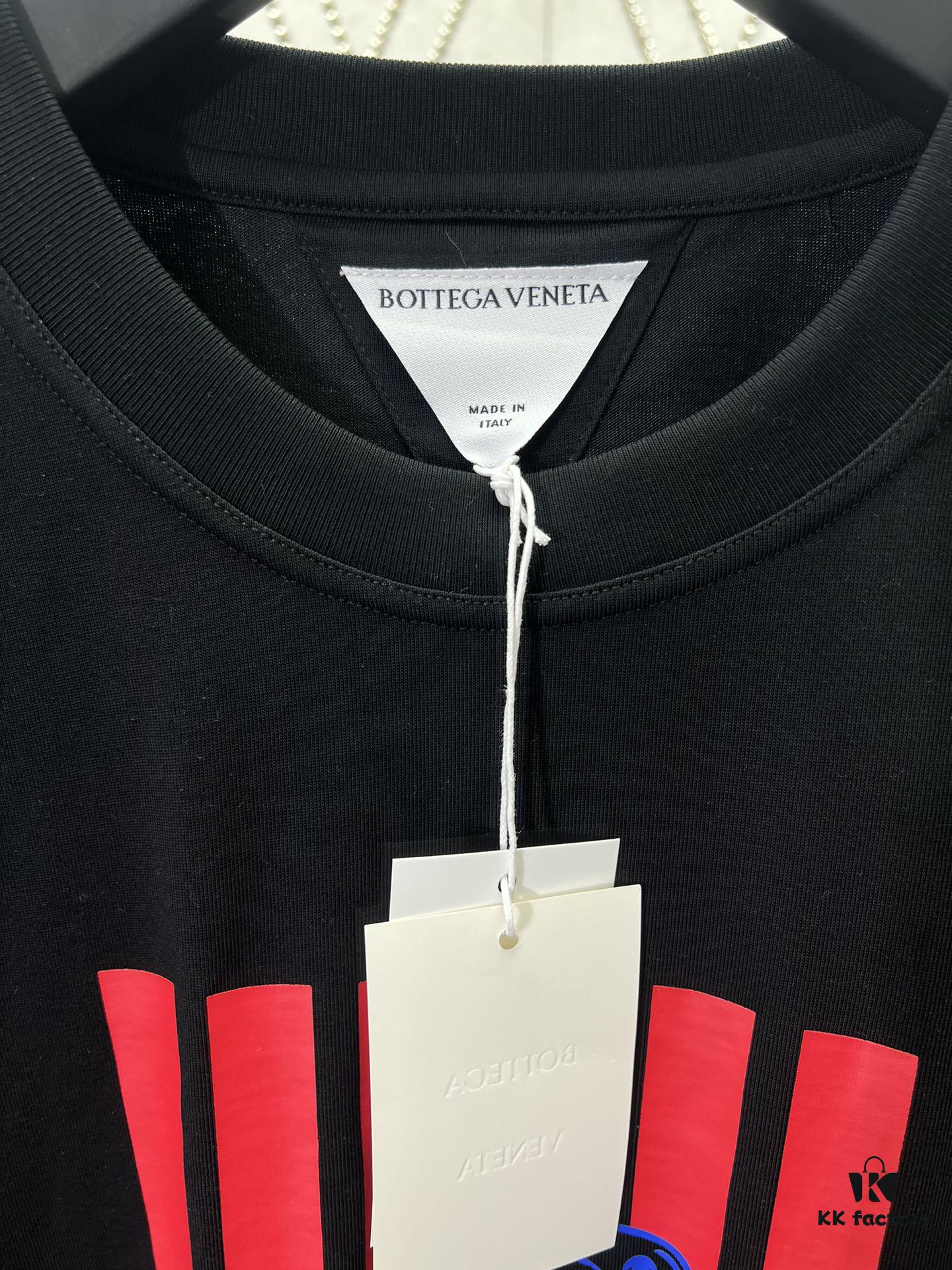 BV 25SS New Arrival Tech Cotton Knit Blend T-Shirt with Rabbit Art Print Unisex