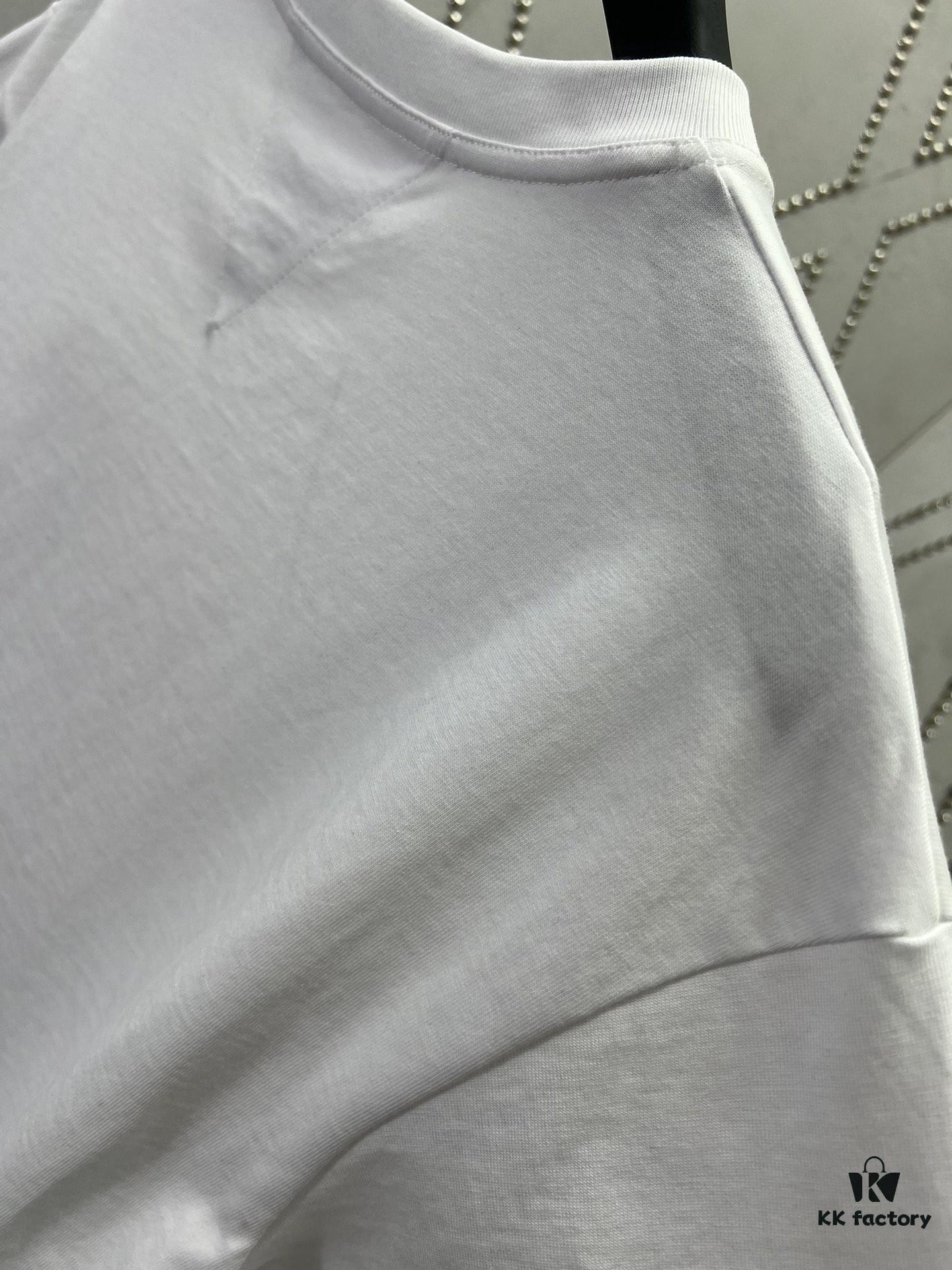 BV 25SS New Arrival Tech Cotton Knit Blend T-Shirt with Rabbit Illustration Print, Unisex