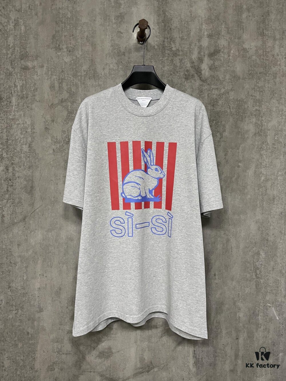 Spring and Summer New Arrival Heavyweight 400g Short Sleeve T-Shirt with Bottega Veneta-Style Animal Print