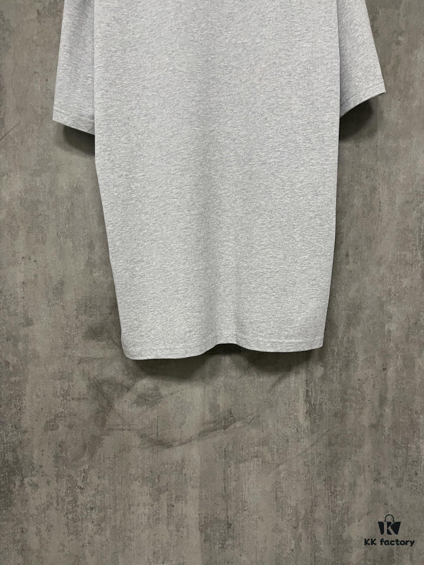 Spring and Summer New Arrival Heavyweight 400g Short Sleeve T-Shirt with Bottega Veneta-Style Animal Print