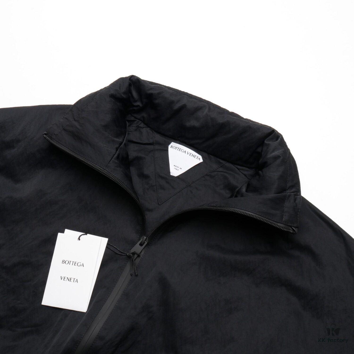 Bottega Veneta BV Side Zip Seamless Outdoor Performance Set with Stand Collar Jacket