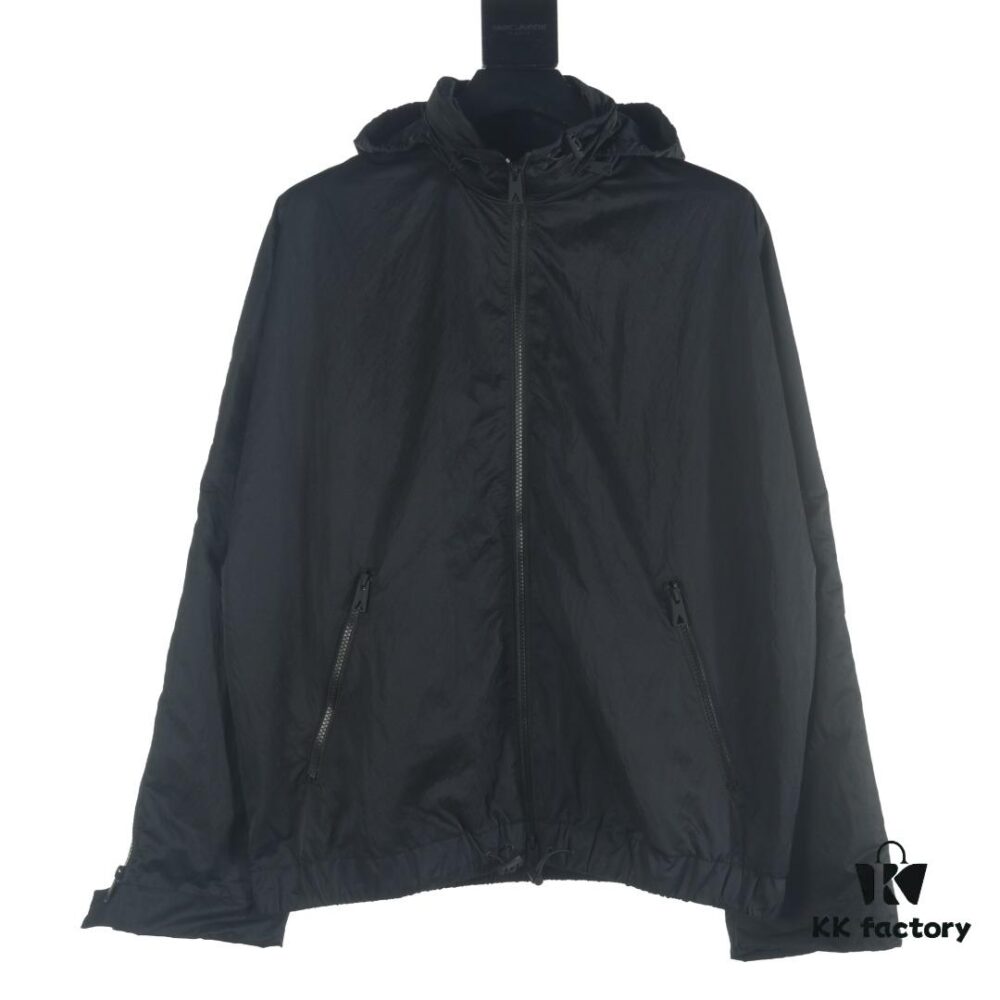 BOTTEGA VENETA BV 23 New Arrival Blue Side-Zip Outdoor Functional Sport Set with Stand Collar Jacket