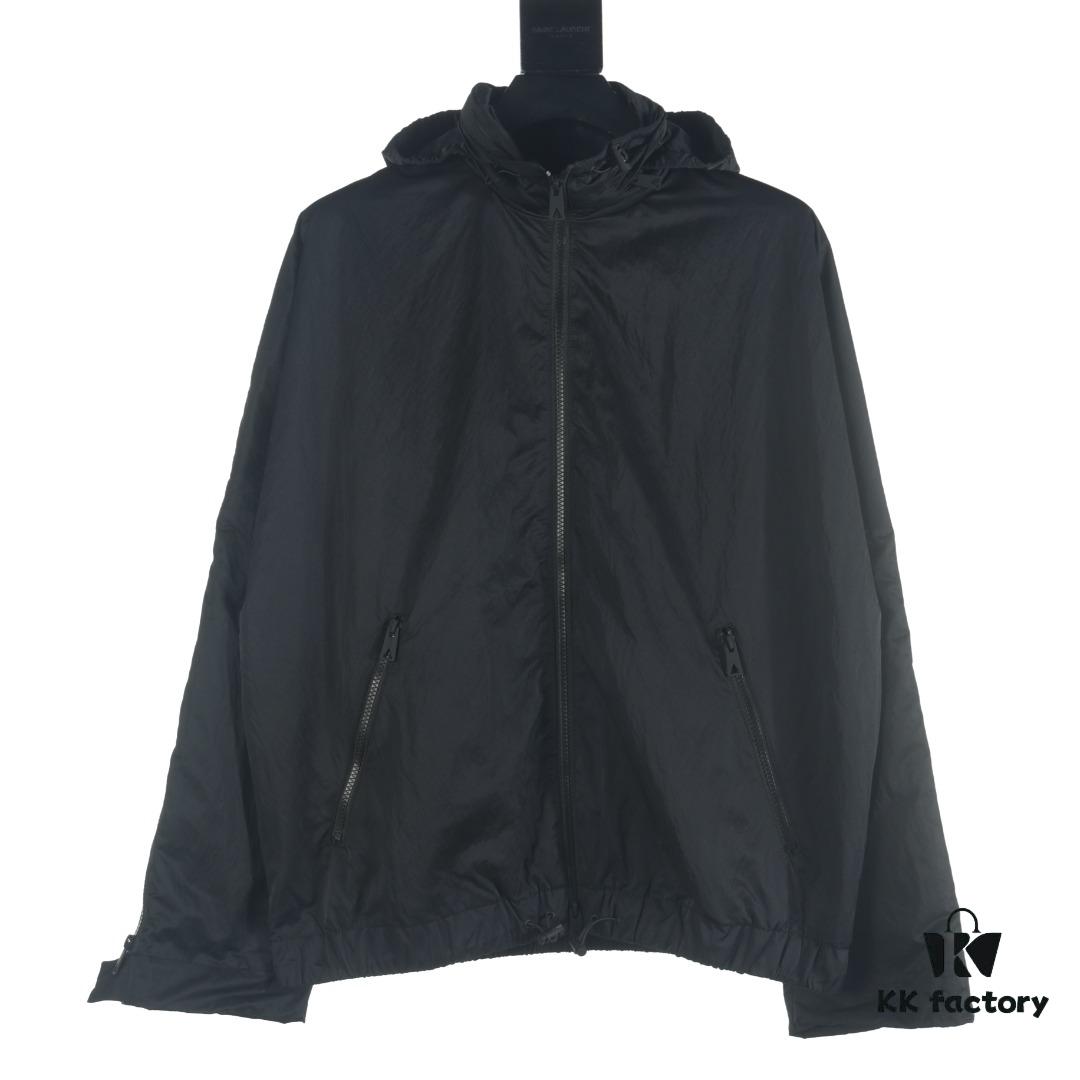 BOTTEGA VENETA BV 23 New Arrival Blue Side-Zip Outdoor Functional Sport Set with Stand Collar Jacket