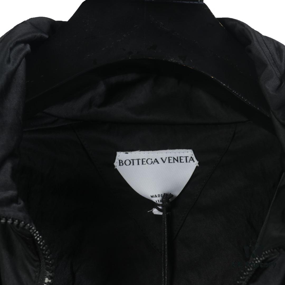 BOTTEGA VENETA BV 23 New Arrival Blue Side-Zip Outdoor Functional Sport Set with Stand Collar Jacket