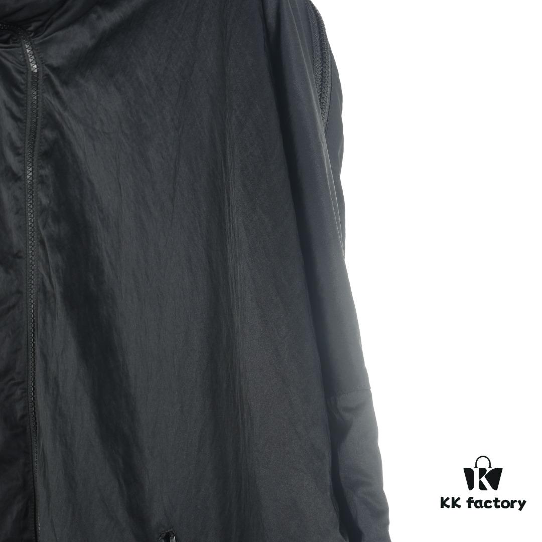 BOTTEGA VENETA BV 23 New Arrival Blue Side-Zip Outdoor Functional Sport Set with Stand Collar Jacket