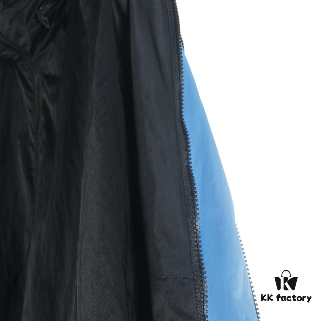 BOTTEGA VENETA BV 23 New Arrival Blue Side-Zip Outdoor Functional Sport Set with Stand Collar Jacket