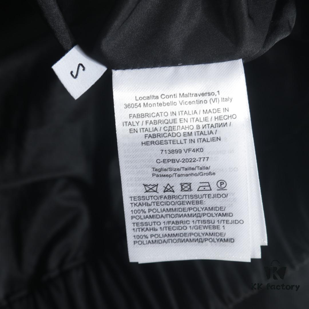 BOTTEGA VENETA BV 23 New Arrival Blue Side-Zip Outdoor Functional Sport Set with Stand Collar Jacket