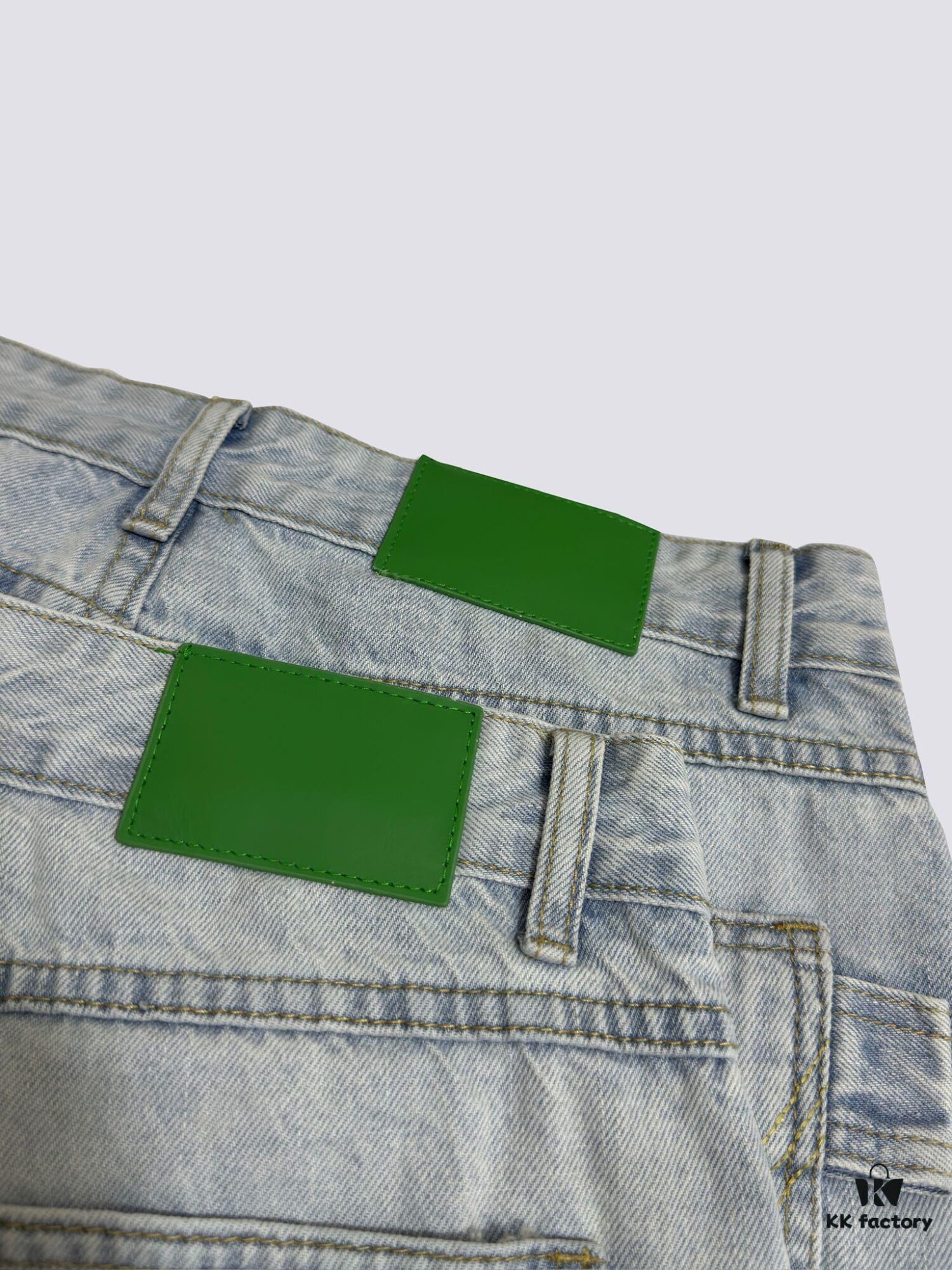 Bottega Veneta BV09 SS23 Solid Color Mid-Rise Zippered Straight Jeans Unisex Denim Trousers