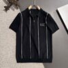 High-Quality Armani 2025 Spring/Summer New Men's Lapel Short-Sleeve T-Shirt