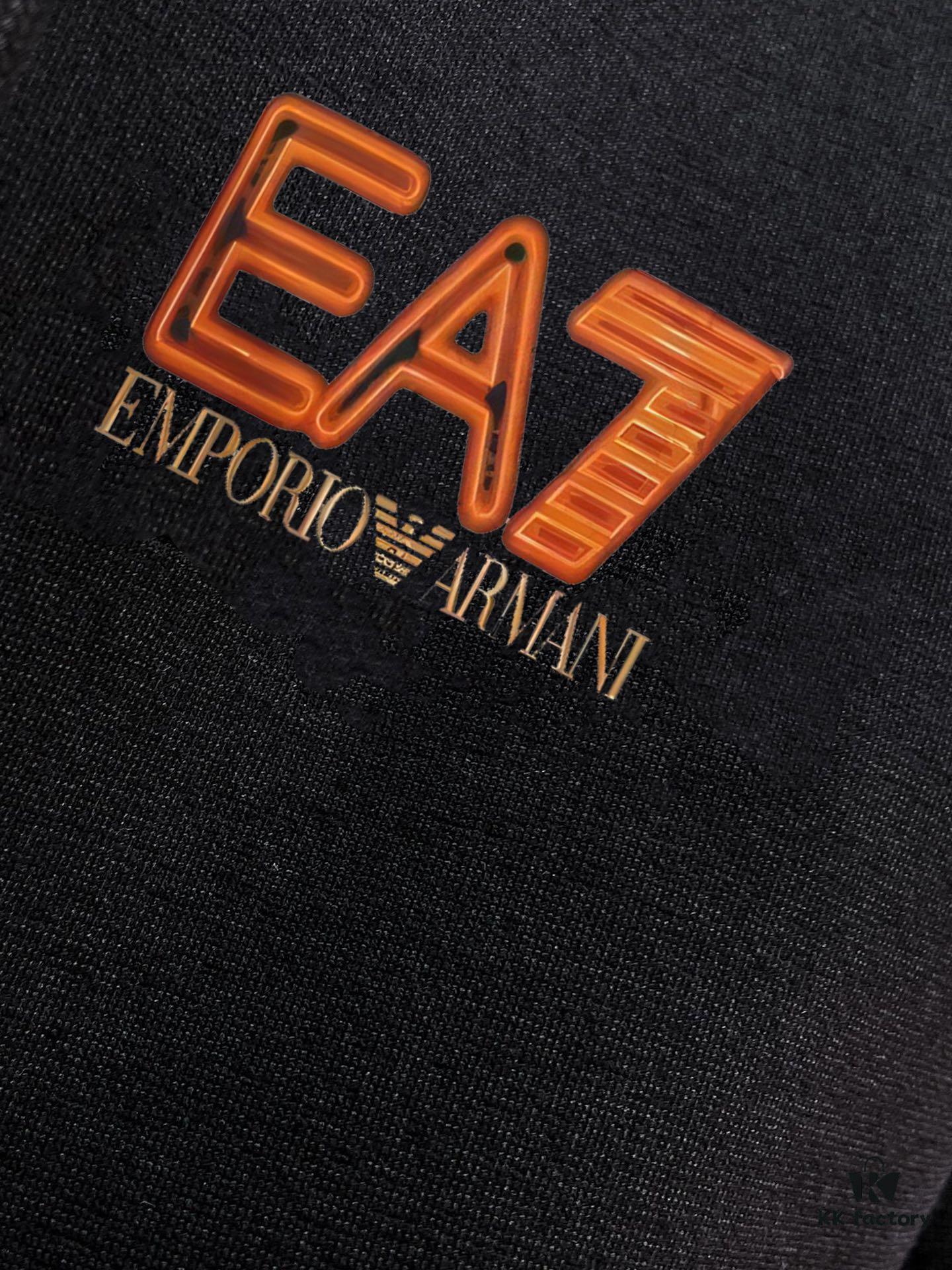 ARMANI Armani 2025 New Best-Selling Cardigan Sweatshirt Set, Premium Natural Roman Cotton, Full-Zip Comfort Fit Outfit for Plus Sizes