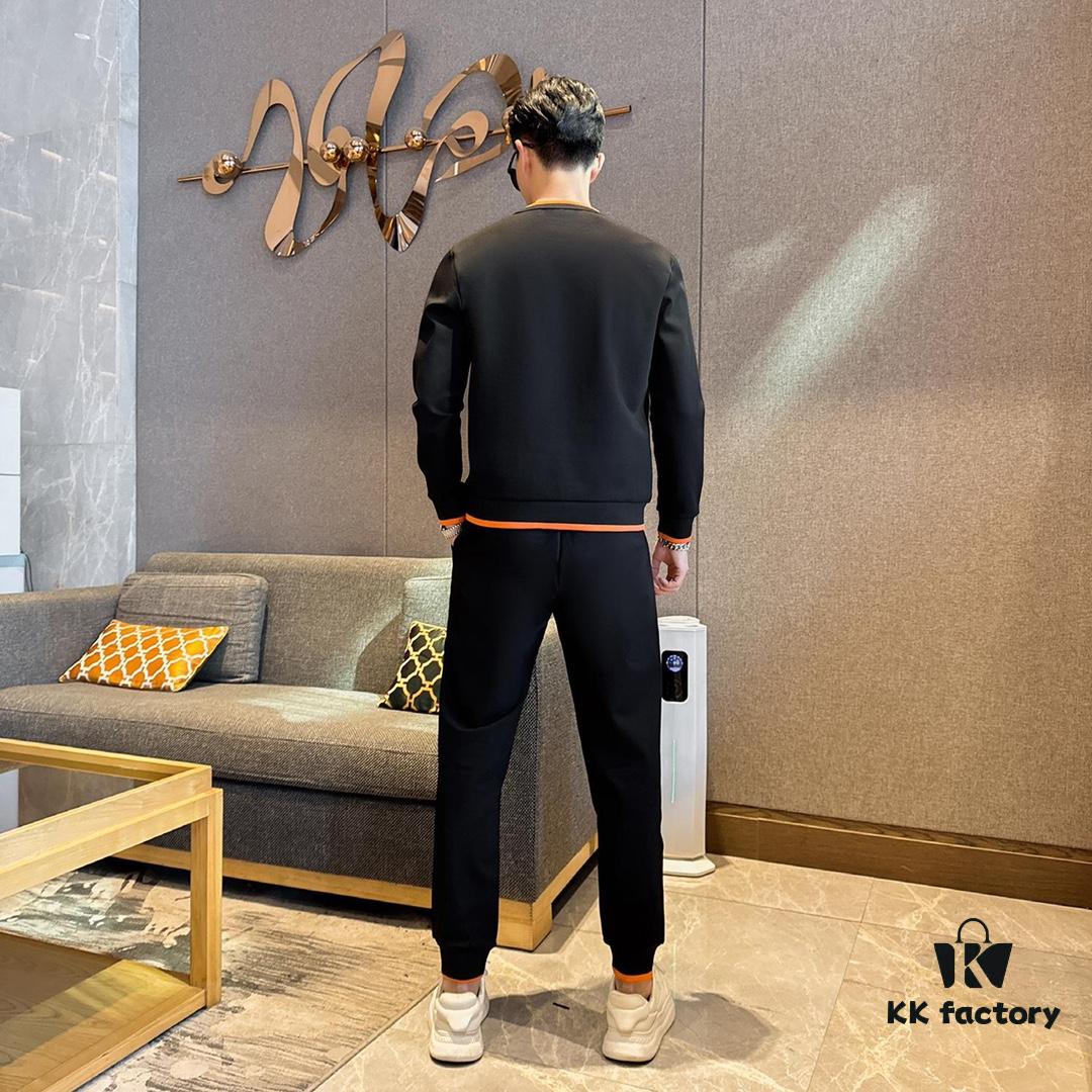 ARMANI Men's Premium Sweatshirt Set - 2025 New Arrival, 100% Natural Roman Cotton, Elegant and Comfortable Design