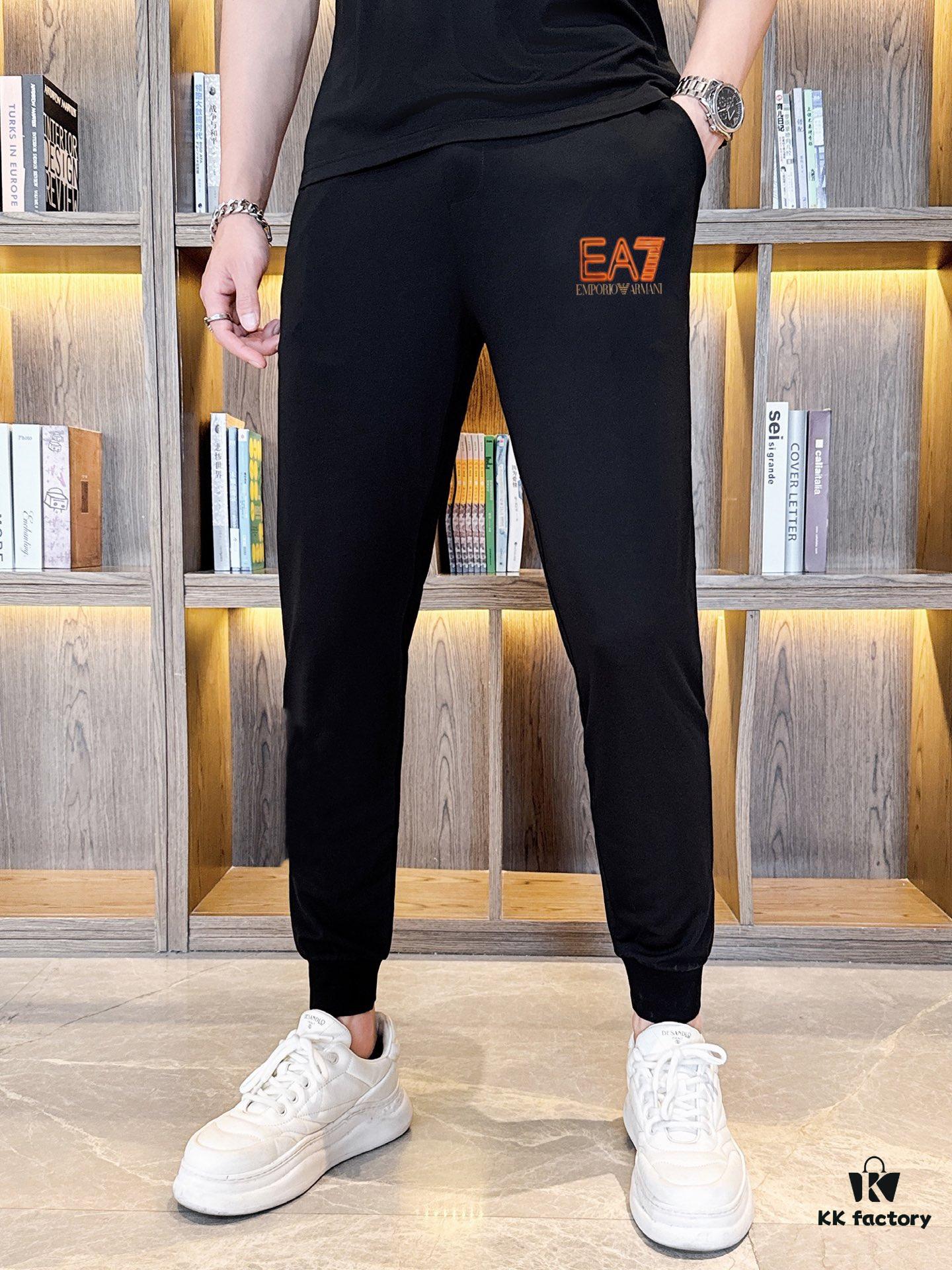 ARMANI Men's High-Quality Double-Mercerized Cotton Suit - Summer Fashion Trend, Premium Imported Fabric, Versatile and Stylish