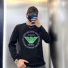 Armani 2024 Spring Collection Premium Original Quality Fashion 230g Casual Long-Sleeve Base Layer T-Shirt