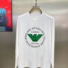 Armani 2024 Spring Collection Premium Original Quality Fashion 230g Casual Long-Sleeve Base Layer T-Shirt