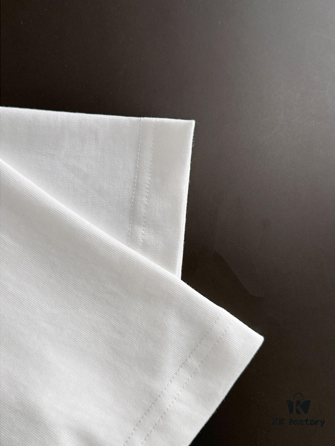 Armani 2025 Spring Collection Heavyweight 260g High-Density Short Sleeve Unisex Fashion Runway Piece (Premium Quality, Exclusive Design)