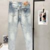 ARMANI Men's Premium Casual Jeans, Exclusive New Arrival, High-End Version, Breathable Comfortable Fabric, Soft and Smooth Texture, Modern Relaxed Fit Design
