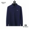 Armani🔥 Latest Custom Tailored Collar Long Sleeve T-Shirt Polo