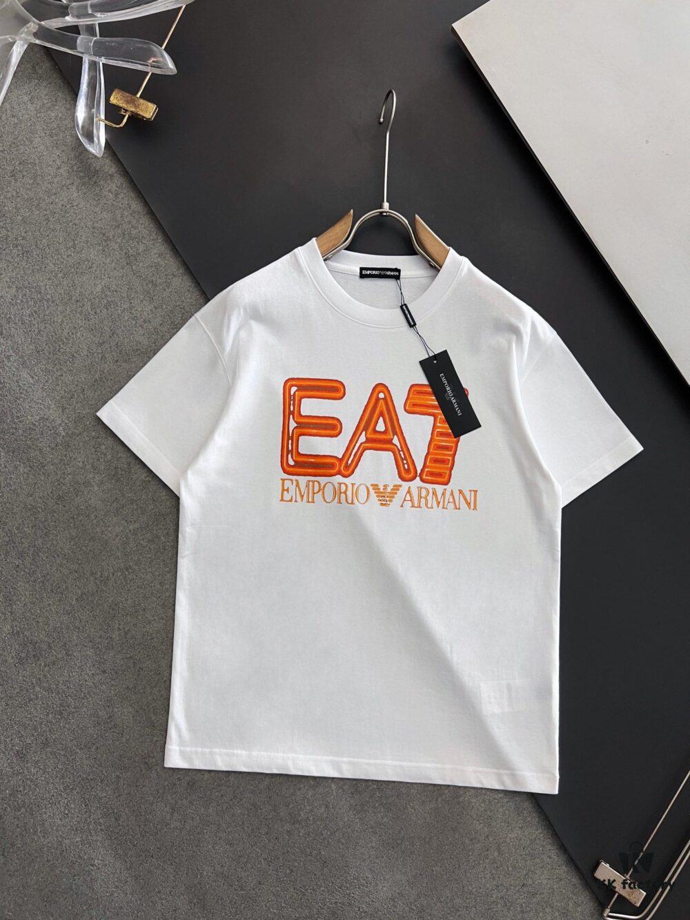 ARMANI 2025 Latest Print Short-Sleeve T-Shirt, High-Quality Cabinet Original Order, Top-Tier Craftsmanship with Imported Fabric